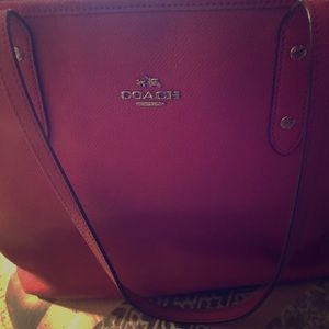 Coach bag pink